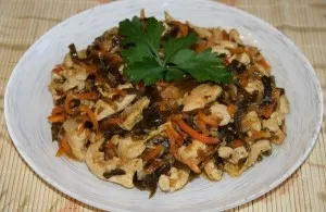 Как да се готви вкусни морски зеле у дома