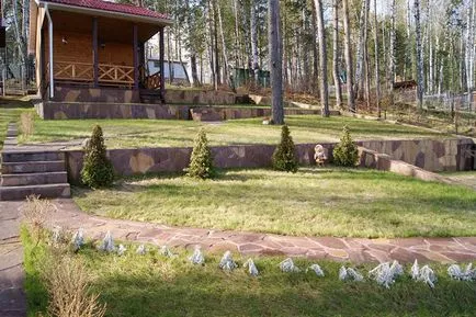 Как да се съгласуват на сайта, с наклон, методи и решения (снимка)