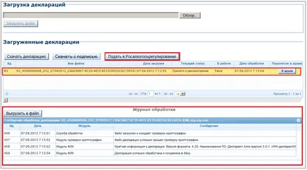 Как да изтеглите Декларация по федералните и регионалните портали