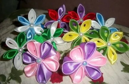 Kanzashi собствените си ръце за съвети за начинаещи по избират материали и оборудване ръкоделие