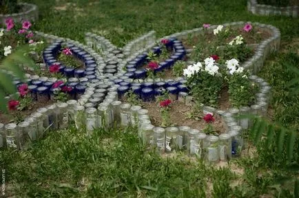 Легловата база на пластмасови бутилки, как да се направи и как да се украсяват свои ръце