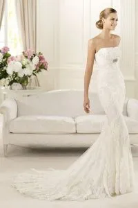Pronovias сватбени рокли (сватбени) Булчинска рокля на Pronovias