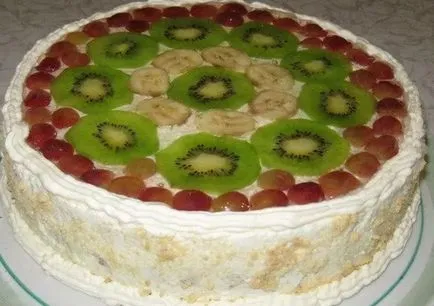 Торта с плодове - вкусни рецепти със снимки