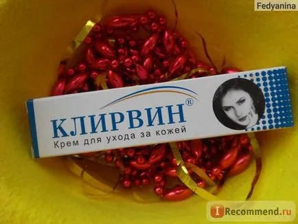 Крем от петната и белезите по кожата klirvin (Аюрведа) - 