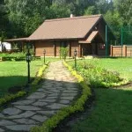 Пейзаж крайградски район (част) Ландшафтен дизайн крайградски район