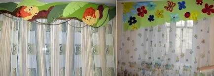 Pelmets с ръце фото щори, как да се направи стъпка по стъпка, много прости Pelmets тюл,