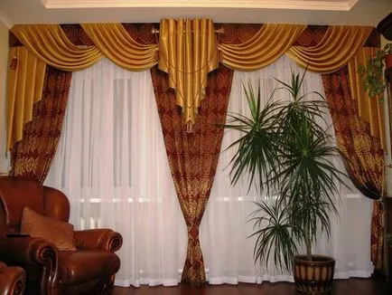 Pelmets с ръце фото щори, как да се направи стъпка по стъпка, много прости Pelmets тюл,