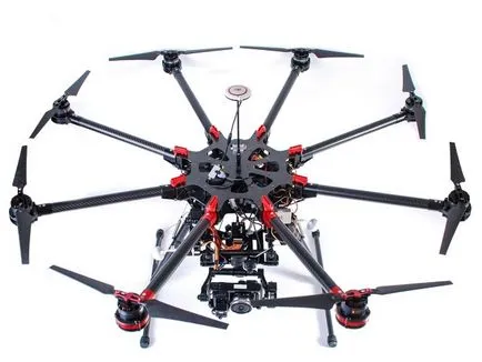 Quadrocopter е най-популярният вид multicopter