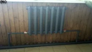 Leningradka - отоплителна система на верига монтаж частна къща