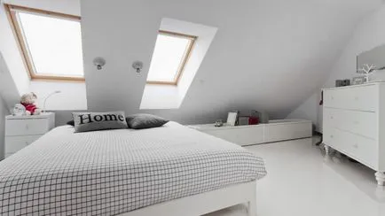 Loft спалня разполага препоръки за дизайн, фотография