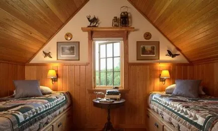 Loft спалня разполага препоръки за дизайн, фотография