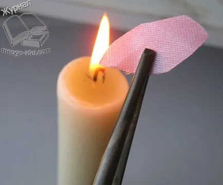 Майсторски клас на божур сатенена панделка