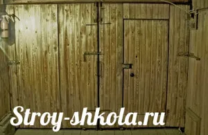 Метален гараж с ръцете си - техника гаража