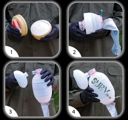 Ambu чанта джоб циклон BVM (тактически помпа за механична вентилация), оживели 24 блогове