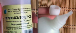 Дали това е възможно да капе водороден прекис в ушите на тапите като четка