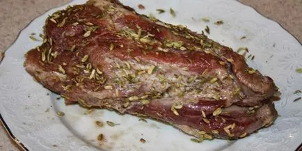 Месо, печен в пещ - прости рецепти марината и се пече правилно в едно цяло парче със снимка и (печка) Месо, печен в пещ - прости рецепти марината и се пече правилно в едно цяло парче със снимка и