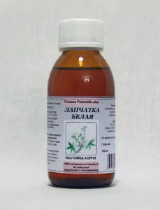 Бяла Cinquefoil тинктура - панацея за здраве и дълголетие