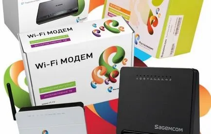 Създаване на модема Rostelecom