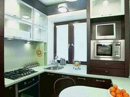 Няма място за пълно кухненско има няколко съвета за това как да се използват ефективно размер пространство