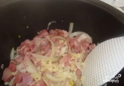 Задушени картофи multivarka - Редмънд - стъпка по стъпка рецепта със снимки на
