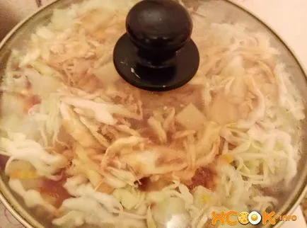 Запържете зеле с картофи - вкусна рецепта със снимка