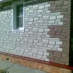 Да посрещнем фасада и мазе Къщата с пластмасови панели под камъка (62 снимки)