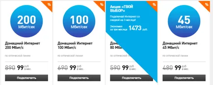 Оптичен интернет от Rostelecom