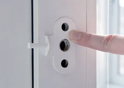 Window спирка - прозорец ограничител-гребен