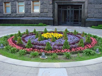 Осъществяване легла в близост до къщата с ръцете си (40 снимки)