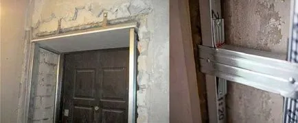 Склонове на гипсокартон с ръцете си по три начина
