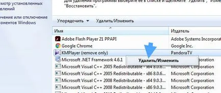 Pandora тв какво тази програма е и как да се премахне