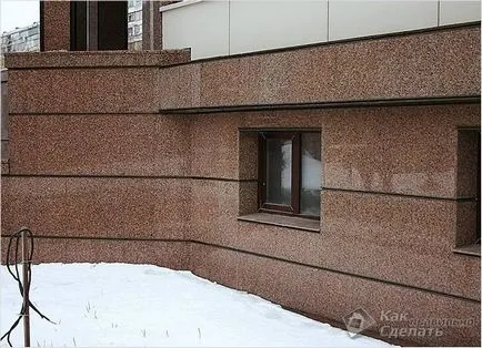Довършителни капачка с ръцете си - с лице към основата (снимка)