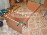 А бюро за две деца със собствените си ръце