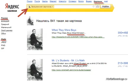 Търсене на изображение, снимка или каквито и да било качените изображения в Google и Yandex