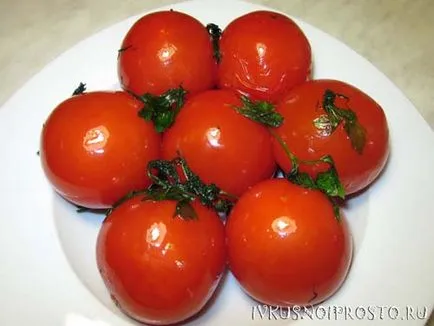 Доматите от пакета - стъпка по стъпка рецепта със снимки, и вкусни и лесни