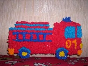 Пожарна кола с ръцете си (колата) Пожарна кола с ръцете си