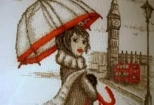 Кръстат бод как да видеоклипове и снимки, как да шият научите Osinki направя процеси стойност