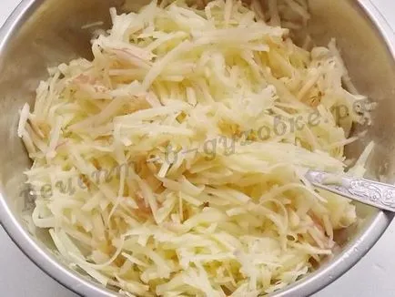 А просто картофи готвене със сирене