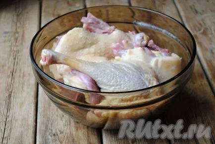 Рецепта патица, запържени филийки - рецепта със снимки