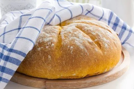 Рецепта печене вкусна хляб във фурната у дома