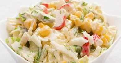 Салата с краставици и ябълки стъпка рецепта със снимки