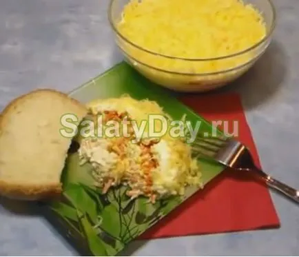 Корейски салата с моркови и пиле - пикантен студено предястие рецепта със снимки и видео