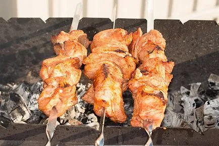 Shish кебап, шиш кебап рецепти