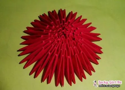 сърце оригами