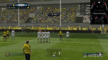 Пряк свободен удар на FIFA 16 за сваляне на ФИФА 17, FIFA 16, FIFA 15 демо, лепенки, изправен, стадиони,