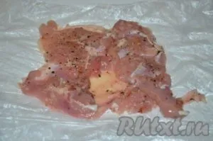 Layered салата с пиле, моркови и сирене - готви стъпка по стъпка със снимки