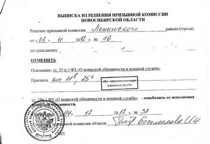 Събиране на документи за военна карта за самоличност