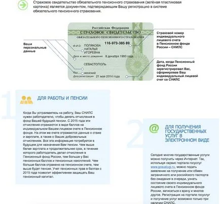 SNILS чрез интернет - по поръчка, за издаване и получаване на онлайн чрез обществени услуги (проблем) SNILS чрез интернет - по поръчка, за издаване и получаване на онлайн чрез държавния орган