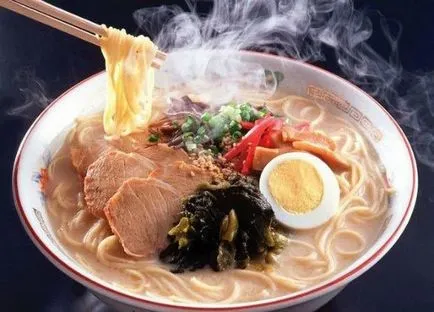 Ramen супа, стъпка по стъпка рецепта за рамен юфка