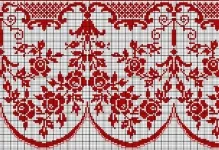 Схема на кръстат бод кърпа безплатно сватба, изтегляне модели крака, определени bozhnik без